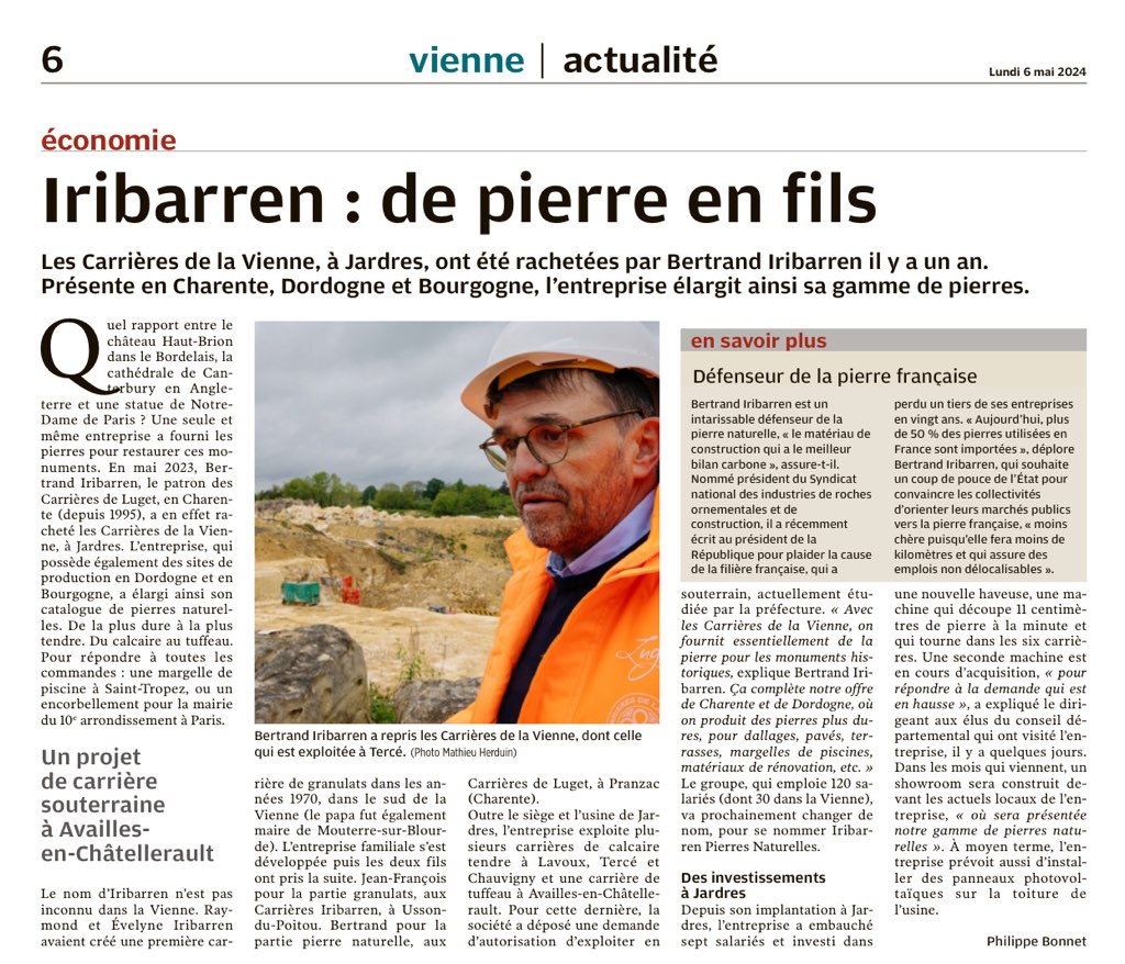 Article de la Nouvelle République
