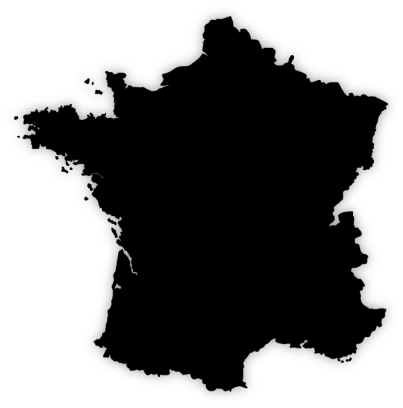 Carte de France des carrières IPN